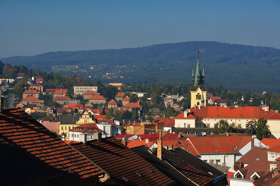 Pohled na město od Průmyslové školy (2)