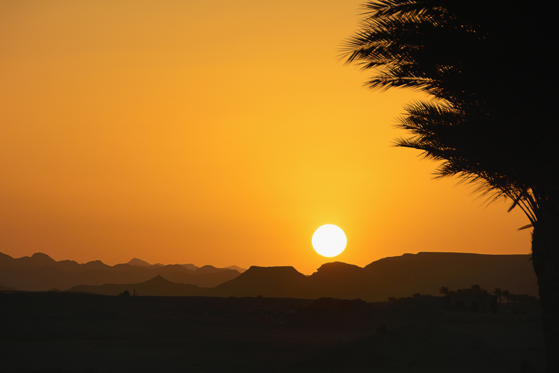 Marsa Alam - západ slunce nad Afrikou (3)