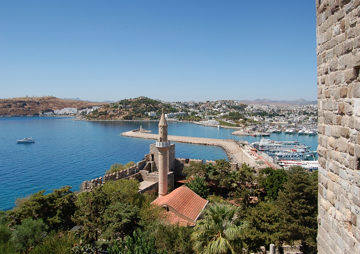Bodrum - přístaviště ....pohled z hradu (3)