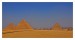 Gíza - pyramidy ...v pozadí Káhira